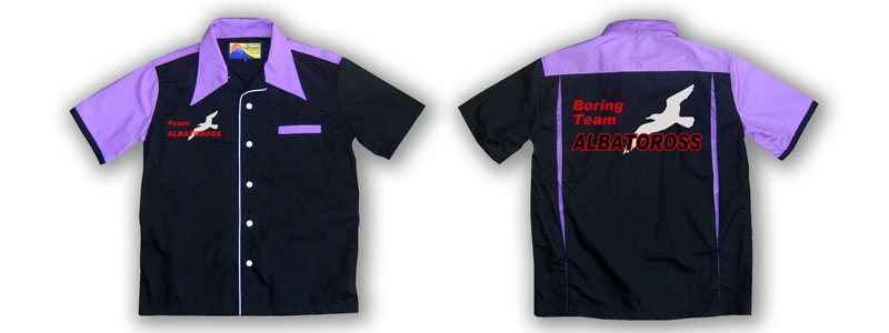 アルバトロス様のボーリングシャツ