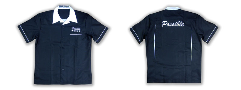 ポシブル様のボーリングシャツ