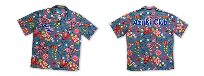 Azuki Club様のボーリングシャツ