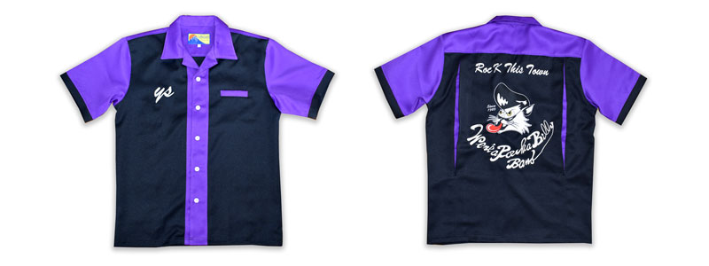 Wenea RockBilly Band 様のボーリングシャツ