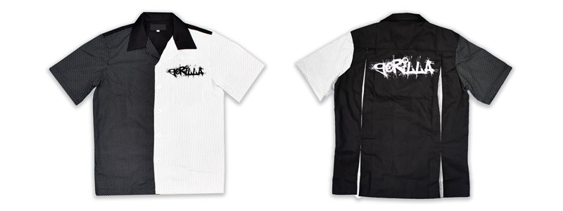 ゴリラ様のボーリングシャツ