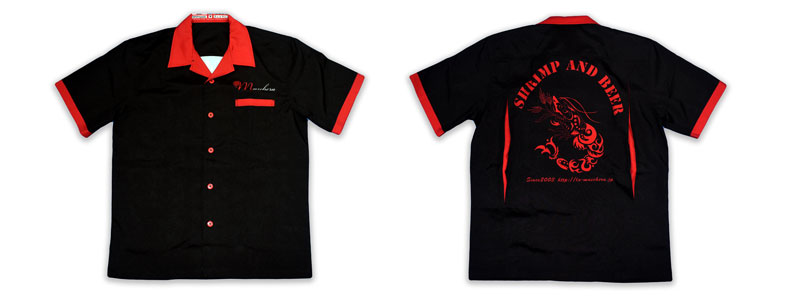 SHRIMP様のボーリングシャツ