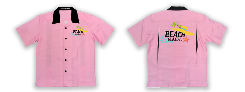 Beach様のボーリングシャツ