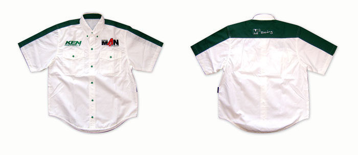 エムスリーレーシング様のピットシャツ