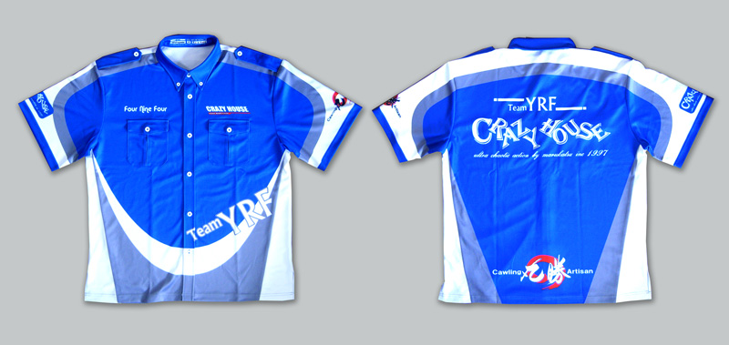 CrazyHouse様のピットシャツ