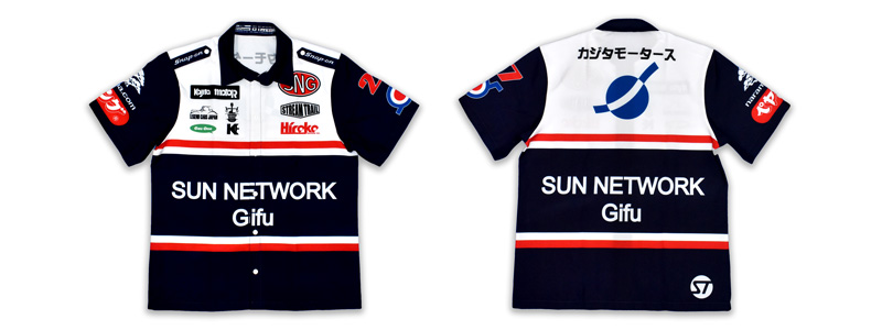 sun network 様のピットシャツ画像