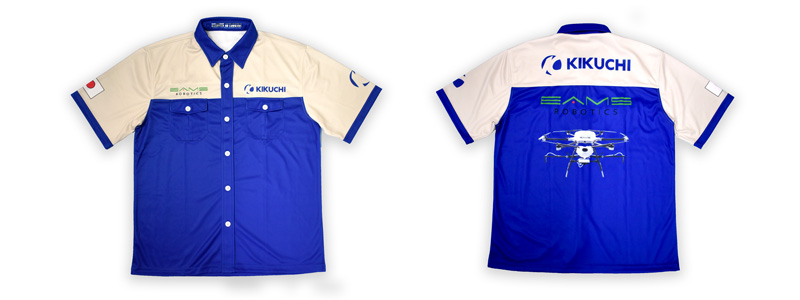 菊池製作所様のピットシャツ