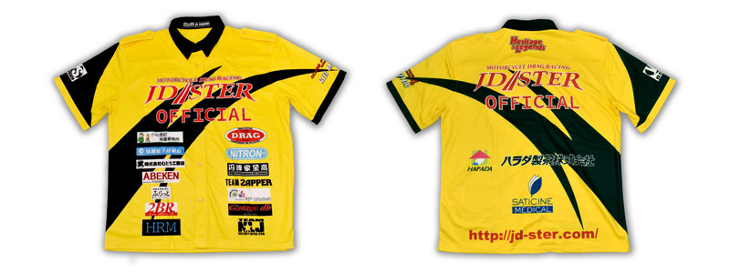 レッドモーター様のピットシャツ