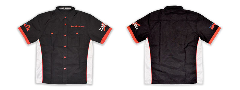 オートライズのピットシャツ