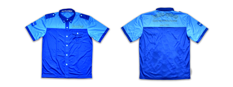 ブレーンズ・システム様のピットシャツ