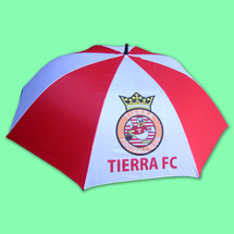 TIERRA FC 様オリジナル、ゴルフ傘