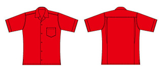 ボーリングシャツ、BS-1001